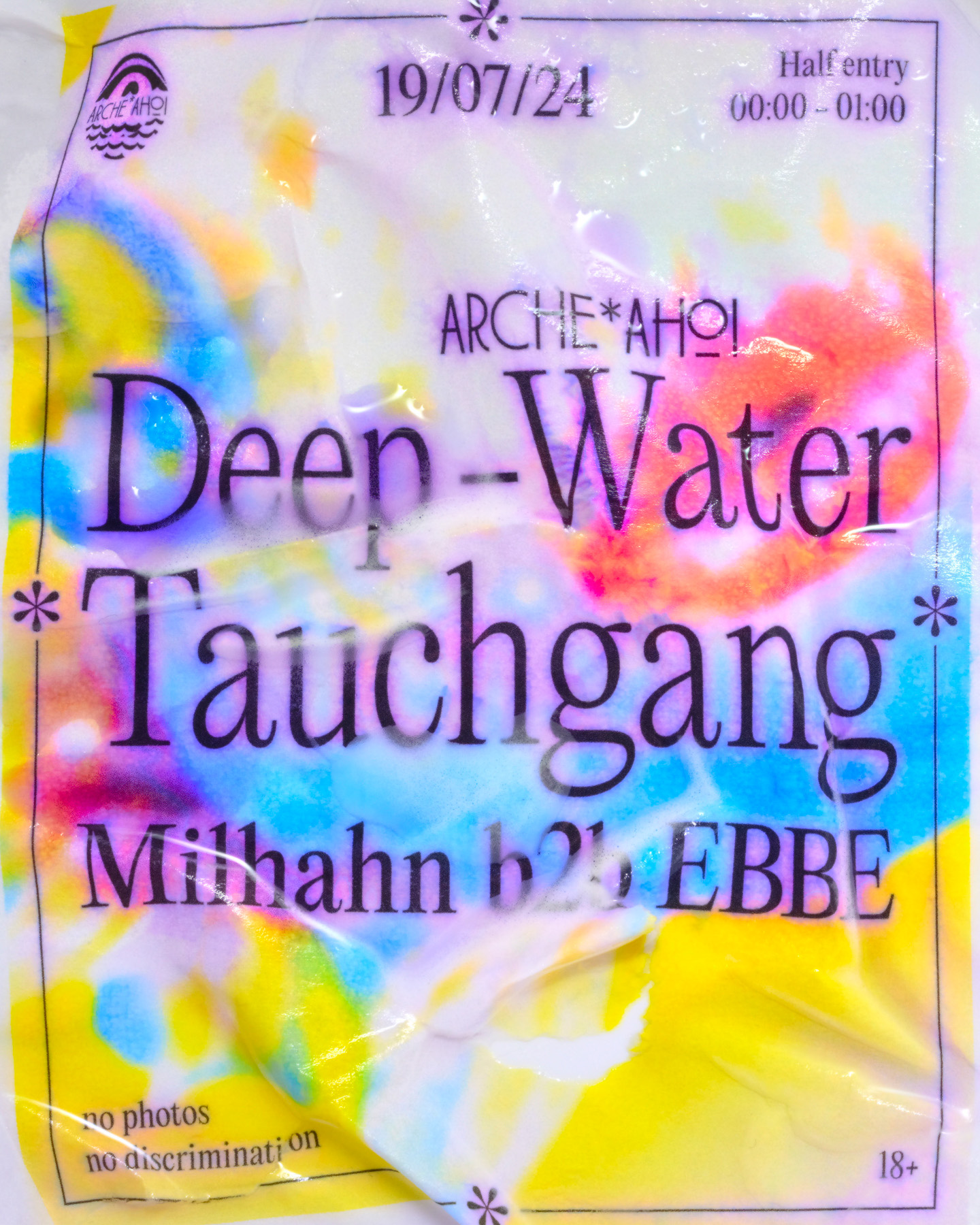 ARCHE*AHOI Flyerdesign Dominik Hollaus Dominik Hollaus Fotografie Grafikdesign