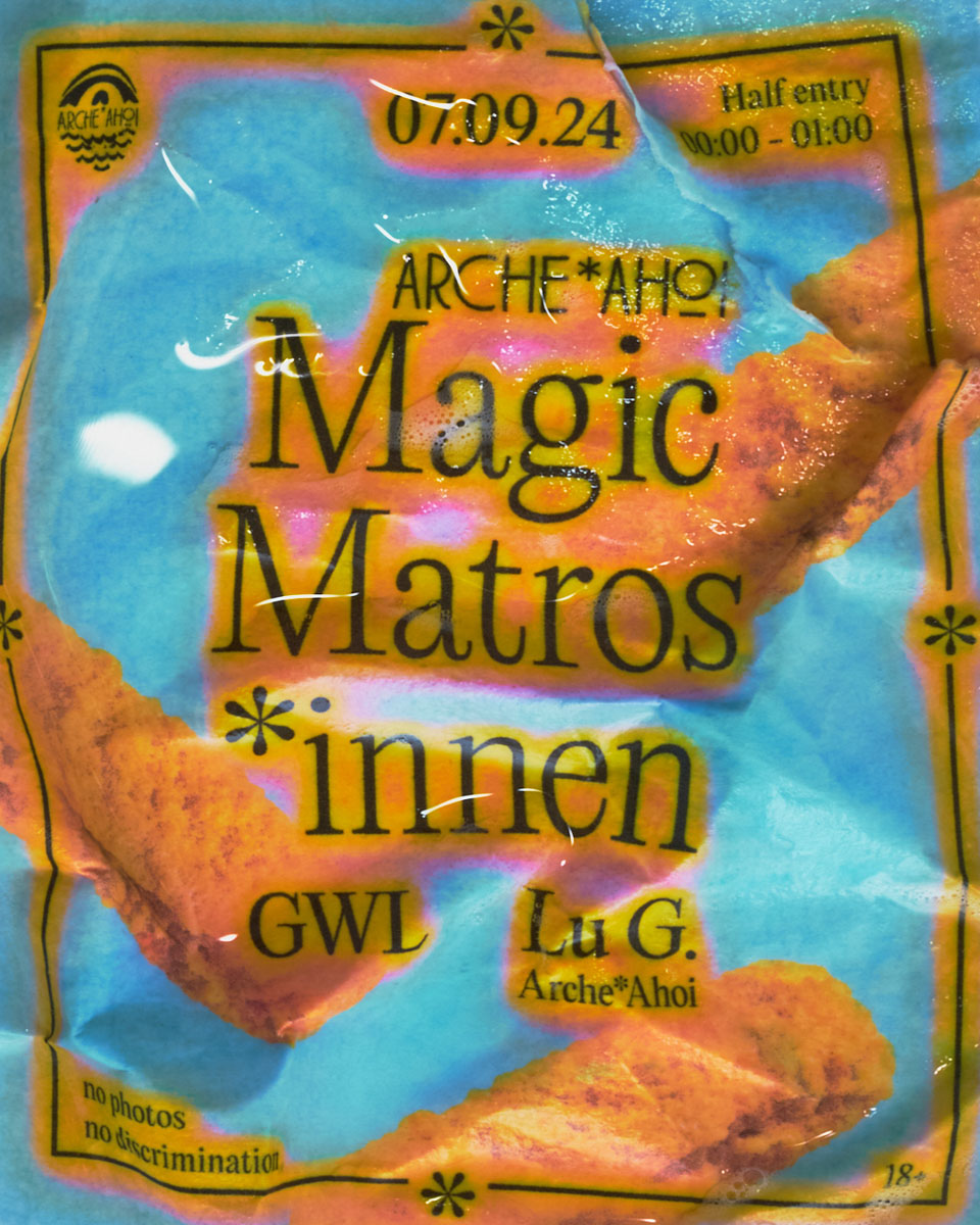 ARCHE*AHOI Flyerdesign Dominik Hollaus Dominik Hollaus Fotografie Grafikdesign